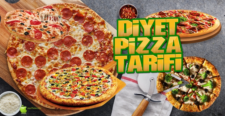 Diyet Pizza Tarifleri ve Kalorisi